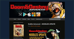 Desktop Screenshot of doomanddestiny.com